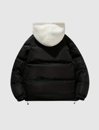 Women's Padded Winter Jacket with Fleece Lining