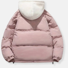 Women's Padded Winter Jacket with Fleece Lining