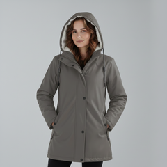 Cozy Sherpa-Lined Hooded Parka Jacket for Winter