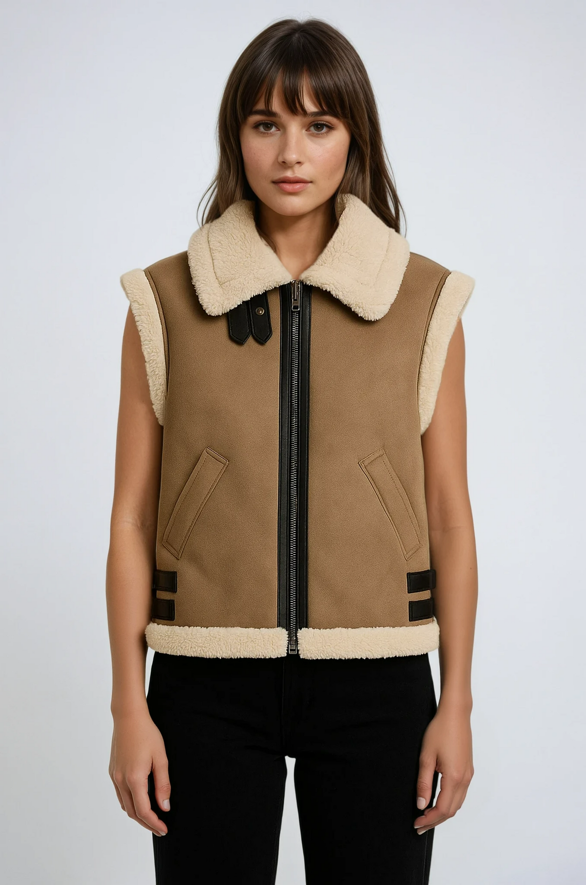 Women's Hamptons Shearling Vest