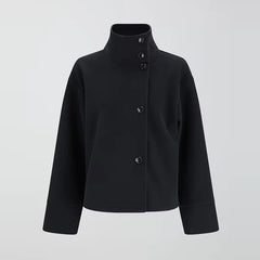 Stand Collar Women's Pea Coat