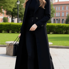 Wool Coat – Stylish Long Design for Warmth and Versatility