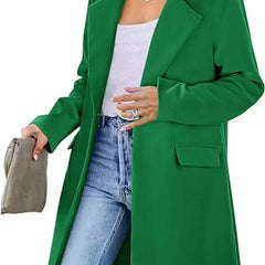 Autumn Trench Coat Women – Stylish Lapel Design for Chic Autumn Outings