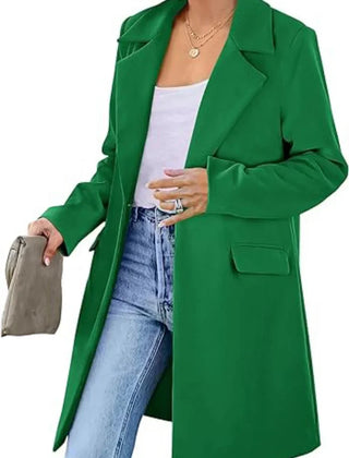 Autumn Trench Coat Women – Stylish Lapel Design for Chic Autumn Outings