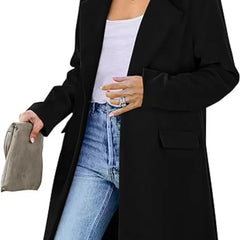 Autumn Trench Coat Women – Stylish Lapel Design for Chic Autumn Outings