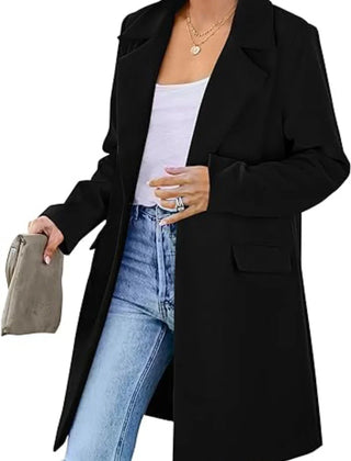 Autumn Trench Coat Women – Stylish Lapel Design for Chic Autumn Outings
