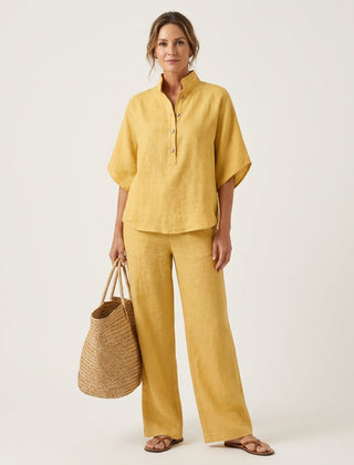 Zerah | Linen Two-Piece Set