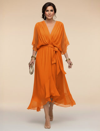 Monica | V-neck dress