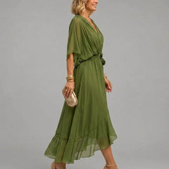 Monica | V-neck dress