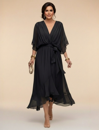 Monica | V-neck dress