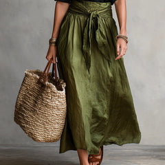 Camilla | Tie-Waist Midi Set