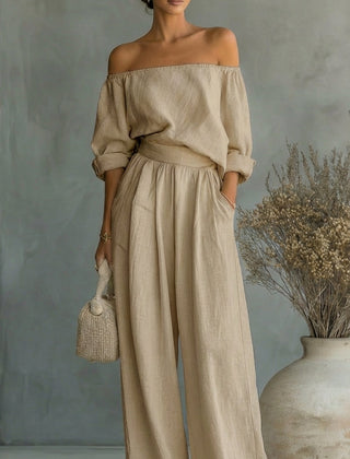 Arabella | Exclusive linen-effect outfit for a stylish summer