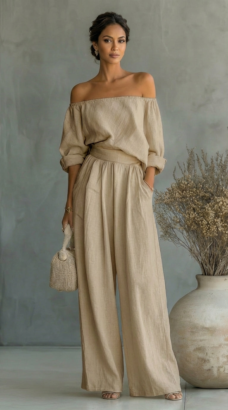 Arabella | Exclusive linen-effect outfit for a stylish summer