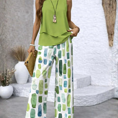 Cecilia | Complete Floral Palazzo Fluid