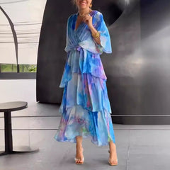 Olivia New York™ | Layered Floral Sun Dress