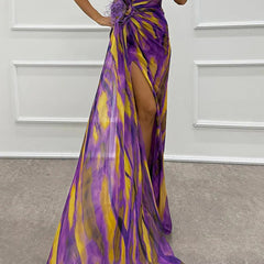 Olivia New York™ | Vibrant Draped Dress