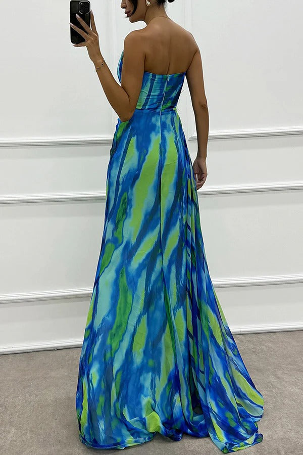 Olivia New York™ | Vibrant Draped Dress