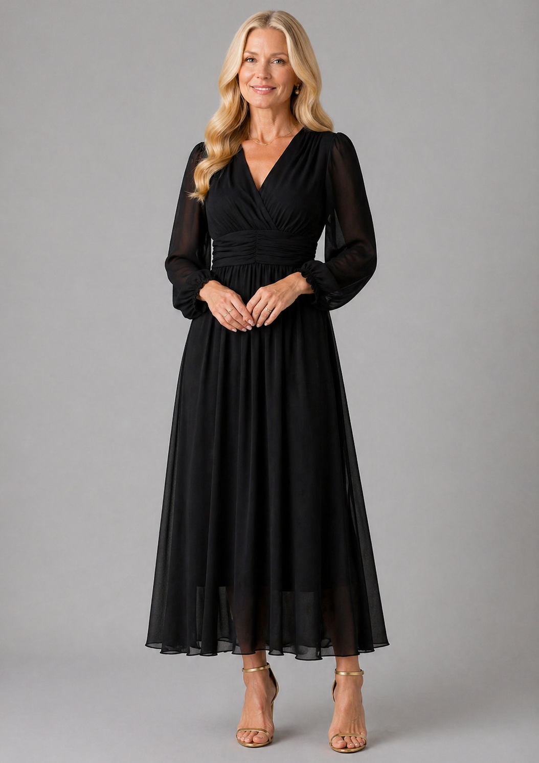 Olivia New York™ | Elegant Wrap Dress