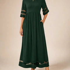 Aubrey™ – Flattering Tummy-Smoothing Midi Dress