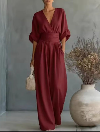 Risel - Jumpsuit to Feel Comfortable and Polished on Your Day.