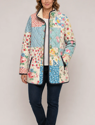 Zarae | Charming Floral Quilted Jacket for Women