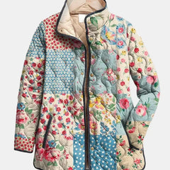 Zarae | Charming Floral Quilted Jacket for Women
