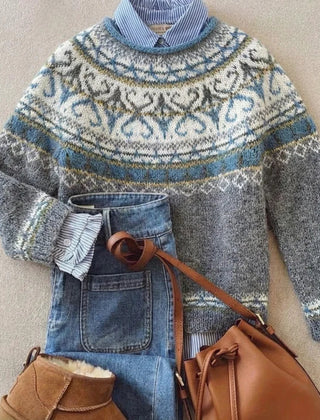 Cheryl™ | Chic Vintage Knit Sweater