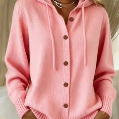 Brenda™ | Cozy Button Cardigan Hoodie