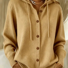 Brenda™ | Cozy Button Cardigan Hoodie