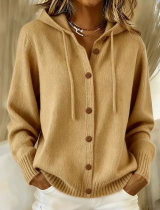 Brenda™ | Cozy Button Cardigan Hoodie