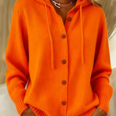 Brenda™ | Cozy Button Cardigan Hoodie