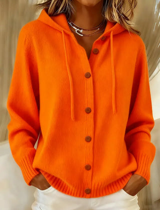 Brenda™ | Cozy Button Cardigan Hoodie