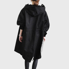 Amelia | Women's Hooded Waterproof Relaxed-Fit Long Trench Coat