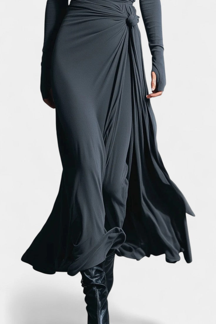 Armelle Long Wrap Dress